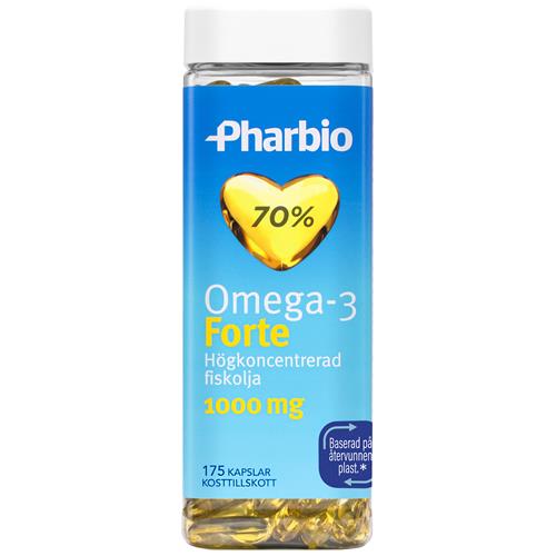 Pharbio Omega-3 Forte, 175 st