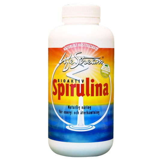 Lifestream Spirulina, färskvattensalg, tabletter