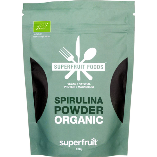 Superfruit Foods Spirulina Powder Organic 100g