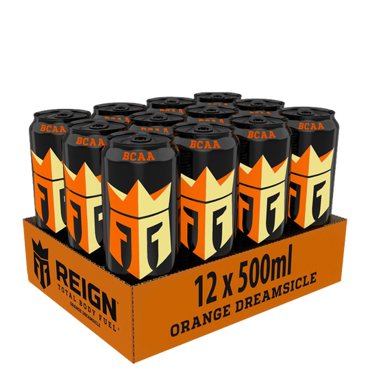 12 x Reign Energy, 50 cl, Orange Dreamsicle