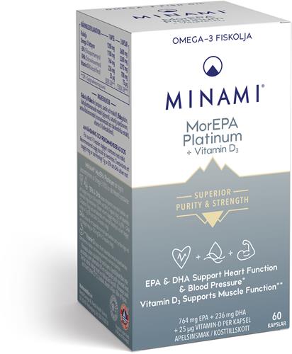 Minami MorEPA Platinum, 60 st