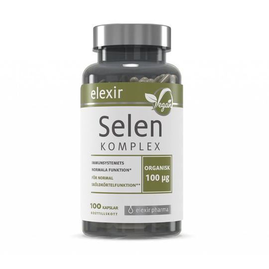Elexir Pharma Selen Komplex 100 kapslar
