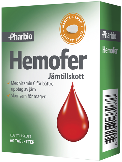Hemofer tablett 60 st