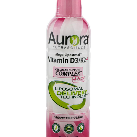Aurora Nutrascience Aurora Liposomal Vitamin D3/K2+ 480 ml