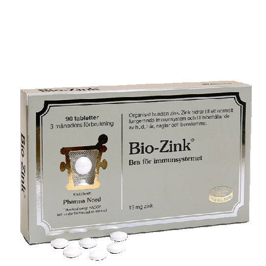 Bio-Zink, 90 tabletter
