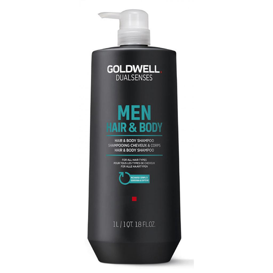 GOLDWELL Dual Senses Men Hair & Body Shampoo 1000 ml