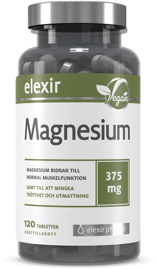 Elexir Pharma Magnesiu 120 styck