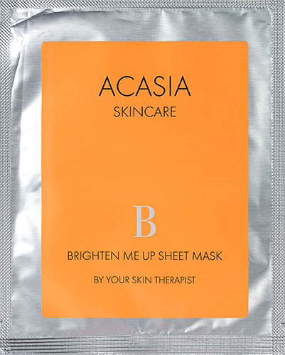 ACASIA Skincare Brighten Me Up Sheet Mask, 23 ml