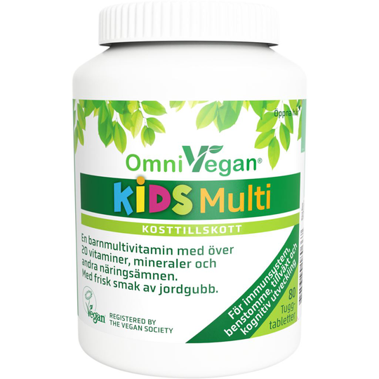 OmnisymPharma OmniVegan KIDS Multi 80 tuggtabletter