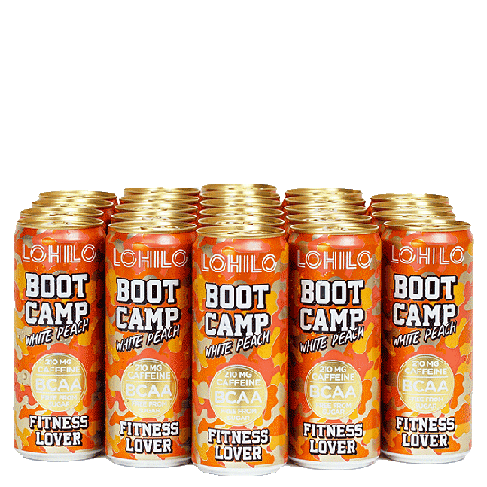 24 x Boot Camp White Peach 330ml