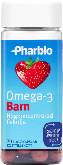 Pharbio Omega-3 barn 70 st