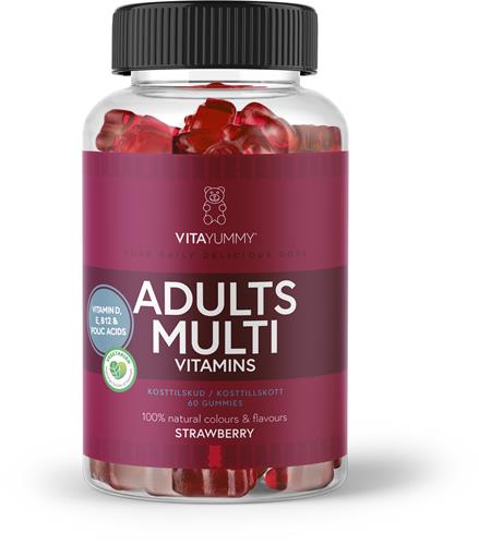 VitaYummy Adults Multivitamin, 60 st