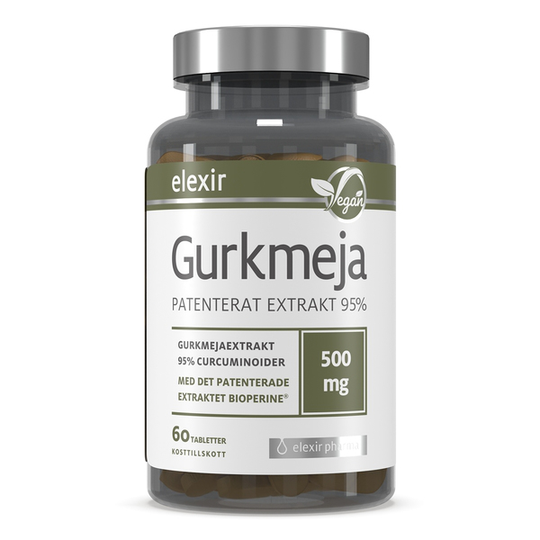 Elexir Pharma Elexir Gurkmeja 60 tabletter