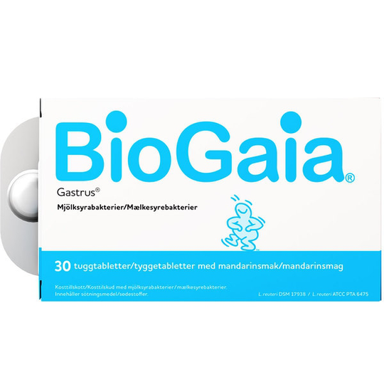 BioGaia Gastrus 30 tuggtabletter