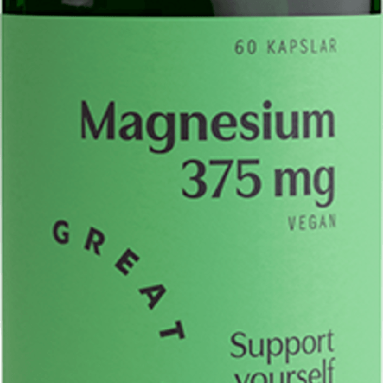 Great Earth Magnesium 375 mg 100 tabletter