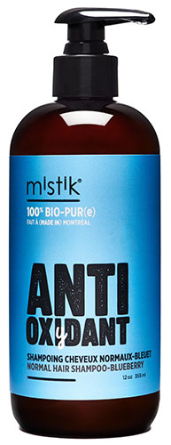 Mistik Normal Hair Shampoo - Blueberry, 355 ml