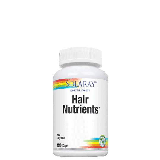 Solaray Hair Nutrients, 60 kapslar