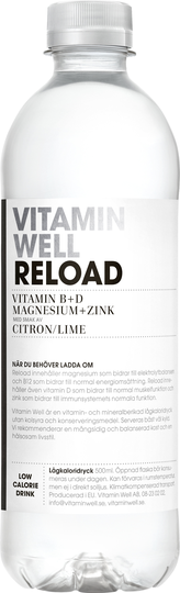 Vitamin Well Reload citron/lime 500 ml