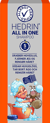 Hedrin All in one shampoo Lusschampo, 200 ml