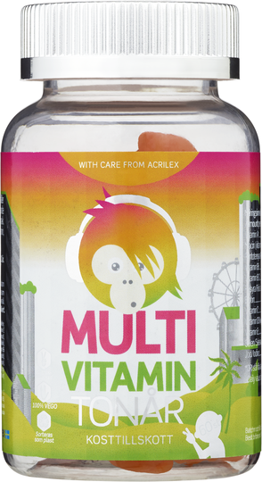 Monkids Multivitamin Tonår 60 st