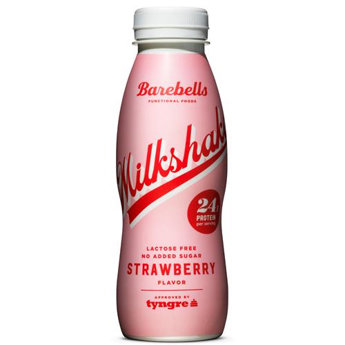 Barebells Strawberry milkshake, 330 ml
