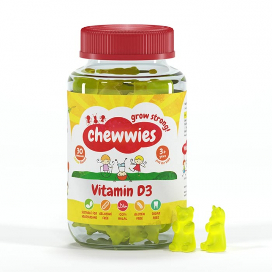 Chewwies D-vitamin 30 tuggisar