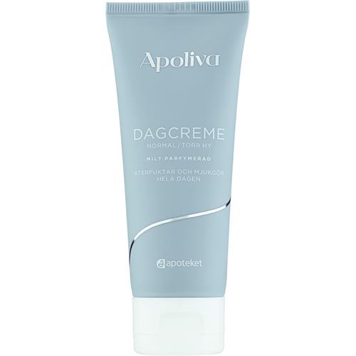 Apoliva Dagcreme normal/torr parfymerad, 60 ml