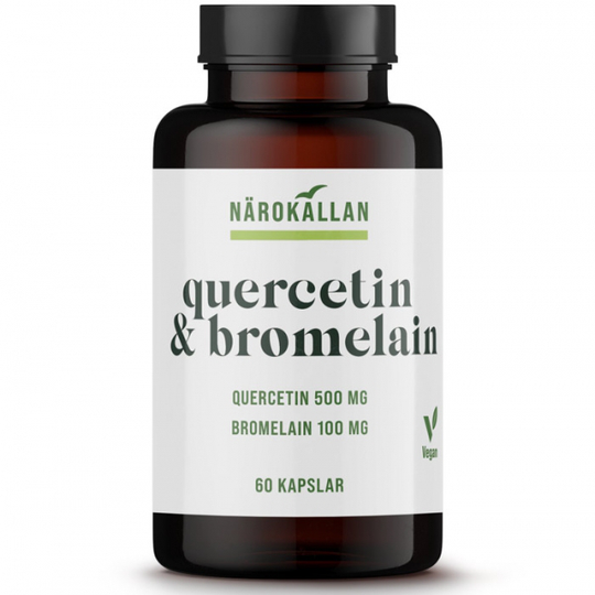 Närokällan Quercetin & Bromelain 60 kapslar