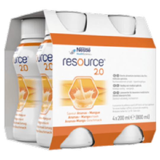 Resource 2.0 Ananas-Mango 4 x 200 ml