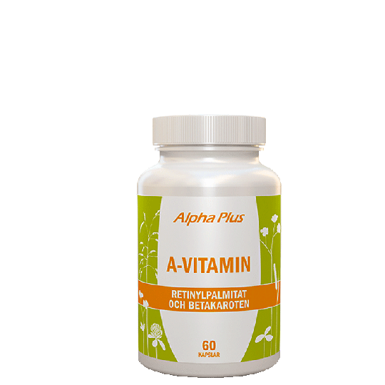 A-vitamin, 60 kapslar