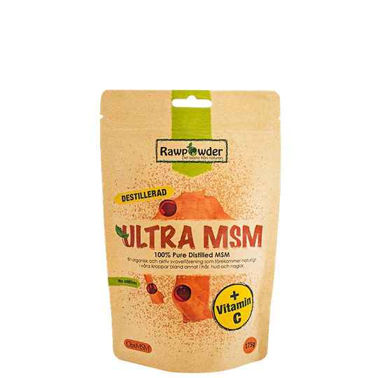 Ultra MSM+Vitamin C, 175 g