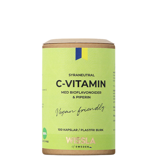 C-vitamin med Bioflavonoider, 100 kapslar