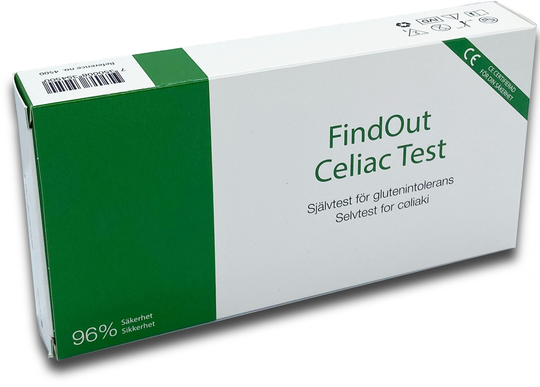CELIAC TEST (GLUTENINTOLERANS) 1 ST