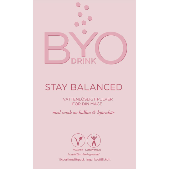 BYO Drink Stay Balanced 10 portionsopåsar