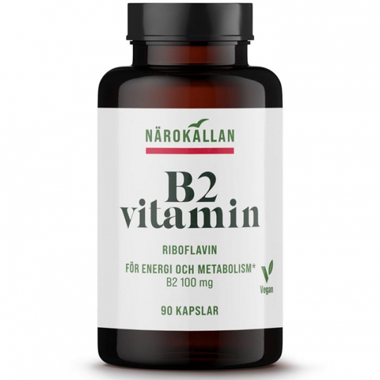 Närokällan B2 Riboflavin 100 mg 90 kapslar