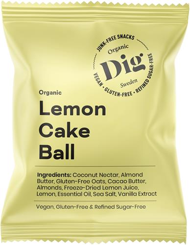 Dig Lemon Cake Ball, 25g