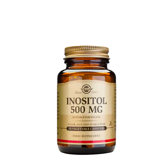Inositol, 500 mg, 50 kapslar