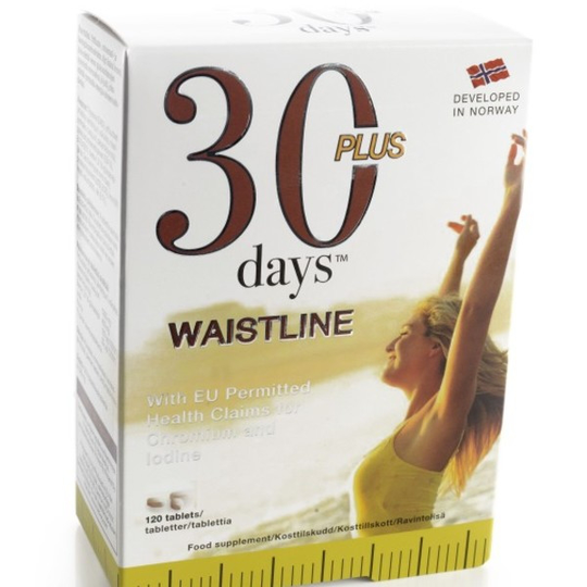 Immitec 30 Days Plus Waistline 120 tabletter