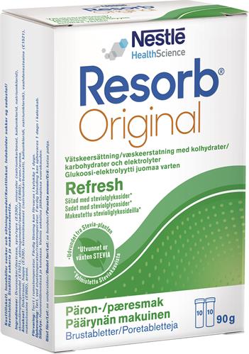 Resorb Original Päron brustablett, 20 st