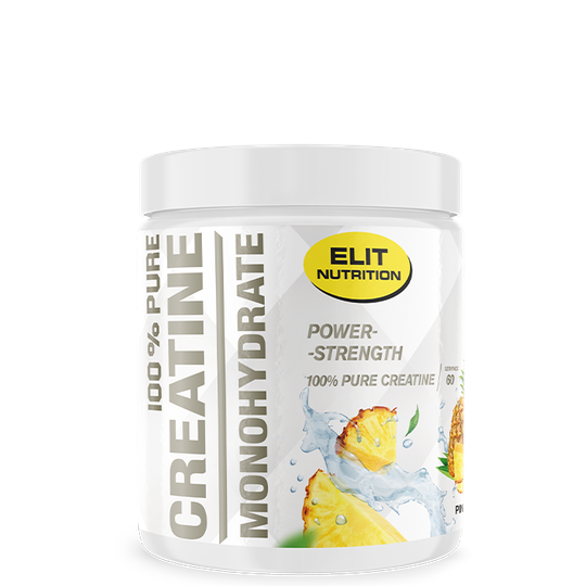 ELIT 100% Pure Creatine monohydrate, 300 g, Pineapple