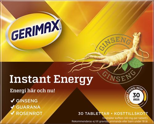 Gerimax Instant Energy, 30 st