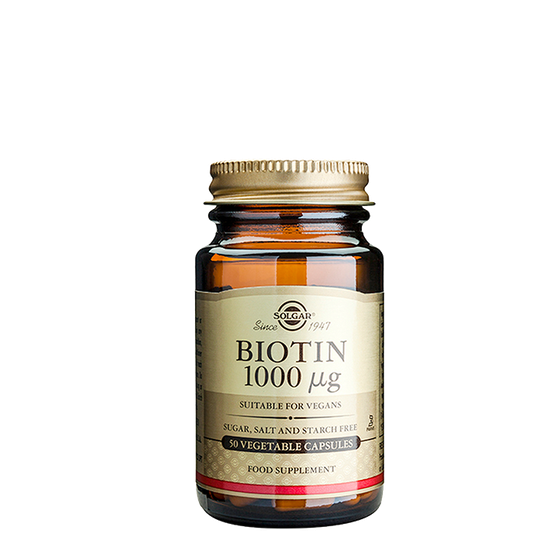 Biotin, 1000 mcg, 50 kapslar
