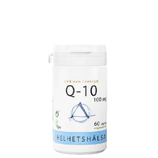 Q10, 100 mg, 60 kapslar