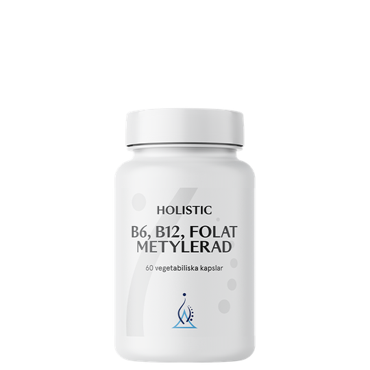 B6 B12 Folat Metylerad, 60 kapslar