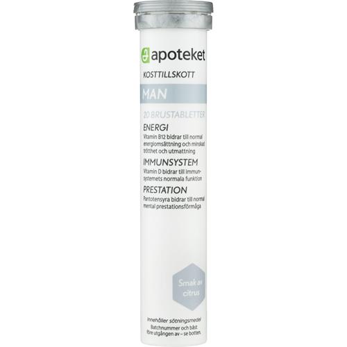 Apoteket Man brustabletter, 20 st