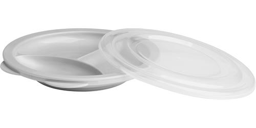 Herobility Eco Baby Plate Divider Grå, 1 st