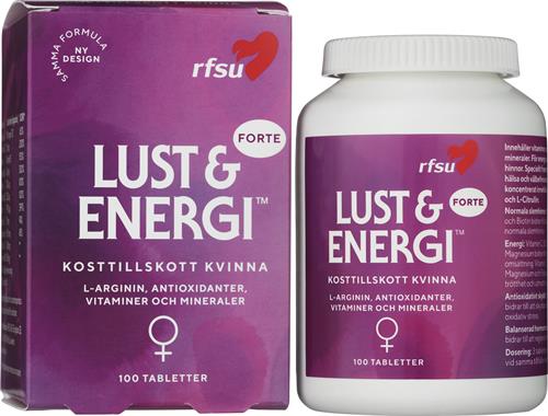 Lust & Energi, kvinna, 100 st