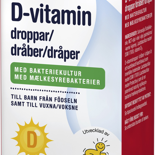Semper D-vitamindroppar 10 ml