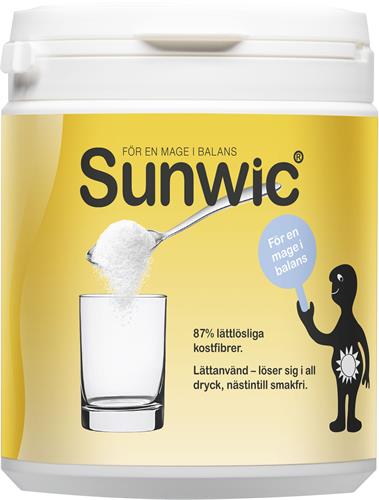 SUNWIC För en Mage i Balans Lösliga Kostfibrer från guarbönan, 220 gr