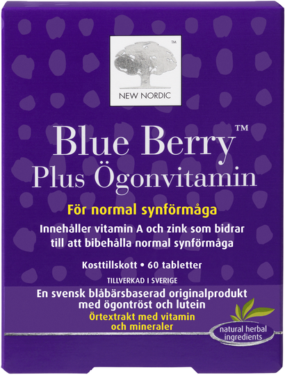 New Nordic Blue Berry Plus 60 st